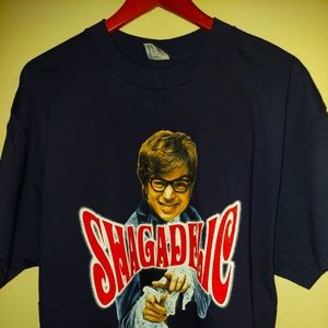 Vintage  Austin Powers Promotion Shirt Size XL